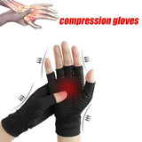 Guantes de compresión para artritis dedos abiertos